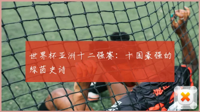 世界杯亚洲十二强赛：十国豪强的绿茵史诗